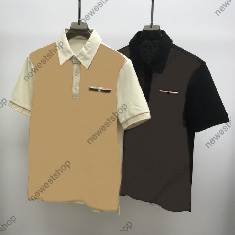 2021 Europe mens classical polo shirts letter print t shirt High Quality screw Cotton patchwork designer polos Casual tops t-shirt tee, Black
2021 Europe mens classical polo shirts letter print t shirt High Quality screw Cotton patchwork designer polos Casual tops t-shirt tee, Black