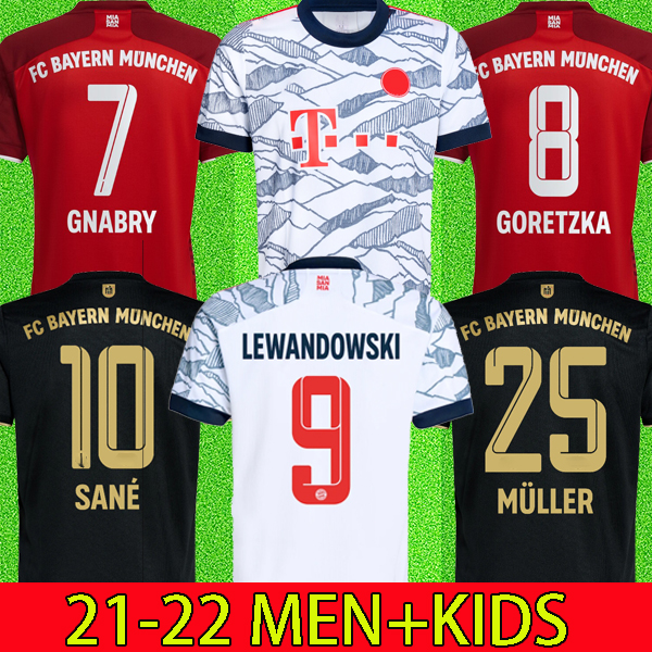 21 22 Bayern Munich soccer jersey LEWANDOWSKI SANE 2021 2022 football shirt HERNANDEZ GORETZKA GNABRY camisa de futebol top thailand men kids kits, Away 21/22
21 22 Bayern Munich soccer jersey LEWANDOWSKI SANE 2021 2022 football shirt HERNANDEZ GORETZKA GNABRY camisa de futebol top thailand men kids kits, Away 21/22