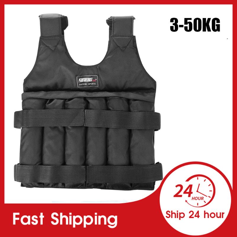 Loading Weight Vest Boxing Training Workout Fitness Gym Equipment Adjustable Waistcoat Jacket Sand Without Counterweight Accessories
Loading Weight Vest Boxing Training Workout Fitness Gym Equipment Adjustable Waistcoat Jacket Sand Without Counterweight Accessories