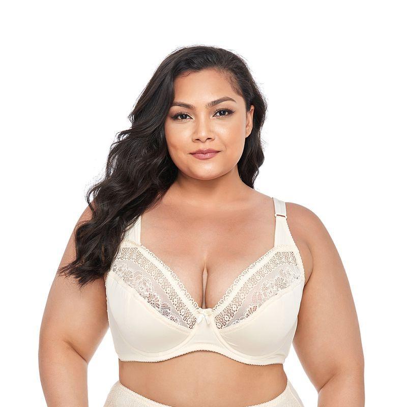 Bras Plus Large Size Bra Push Up Underwear Women's Big Breasts Show Small Female Red Black Purple Bralette 80-90 95 100 105G Cup, Beige
Bras Plus Large Size Bra Push Up Underwear Women's Big Breasts Show Small Female Red Black Purple Bralette 80-90 95 100 105G Cup, Beige