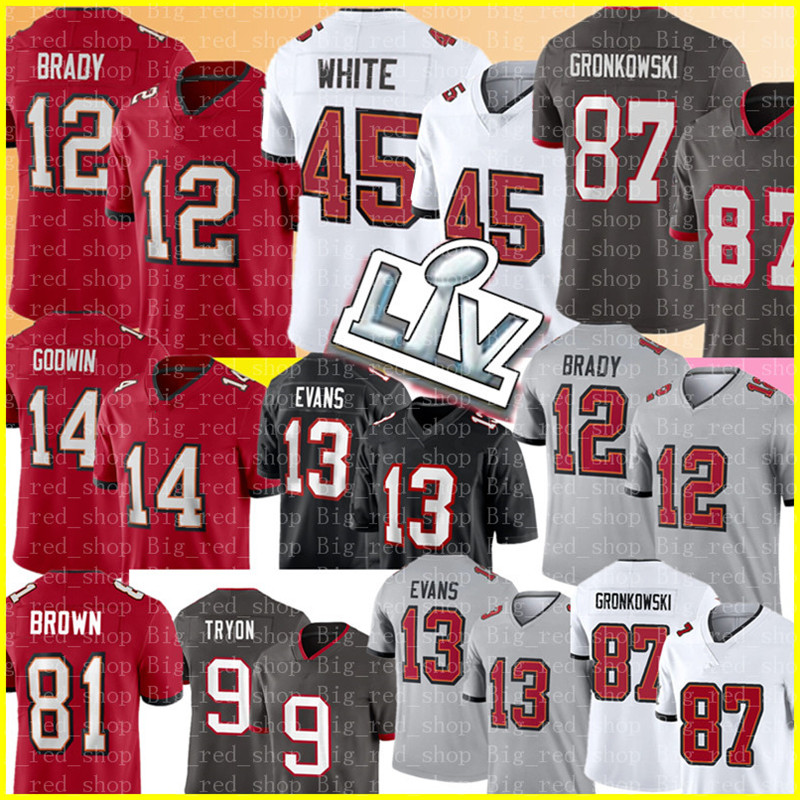 12 Tom Brady Jersey 87 Rob Gronkowski 13 Mike Evans 45 Devin White 14 Chris Godwin Football Jerseys Kyle Trask Alstott Joe Tryon Antonio Brown Antoine Winfield Jr 81, Men {s-xxxl}
12 Tom Brady Jersey 87 Rob Gronkowski 13 Mike Evans 45 Devin White 14 Chris Godwin Football Jerseys Kyle Trask Alstott Joe Tryon Antonio Brown Antoine Winfield Jr 81, Men {s-xxxl}