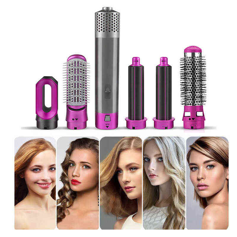 One Step Hair Dryer Brush 5 IN 1 Multi Function Electric Hot Air Brush Hair Curling Iron Barber Salon Home Use Blow Dryer Brush H1122
One Step Hair Dryer Brush 5 IN 1 Multi Function Electric Hot Air Brush Hair Curling Iron Barber Salon Home Use Blow Dryer Brush H1122