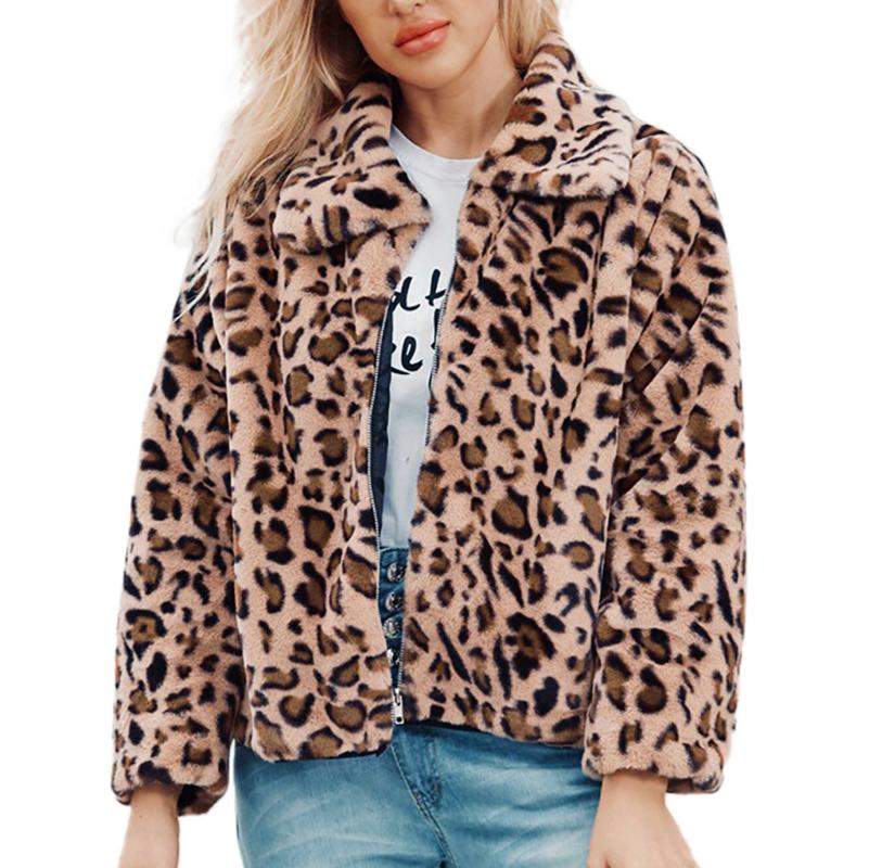 Women's Fur & Faux Outerwear Fashion Warm Winter Women Leopard Print Jacket Hooded Coat Long Coats Outwear, Black
Women's Fur & Faux Outerwear Fashion Warm Winter Women Leopard Print Jacket Hooded Coat Long Coats Outwear, Black