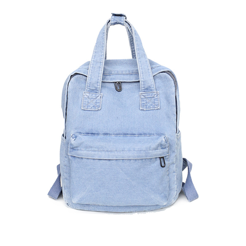 Denim Women Backpac… - image