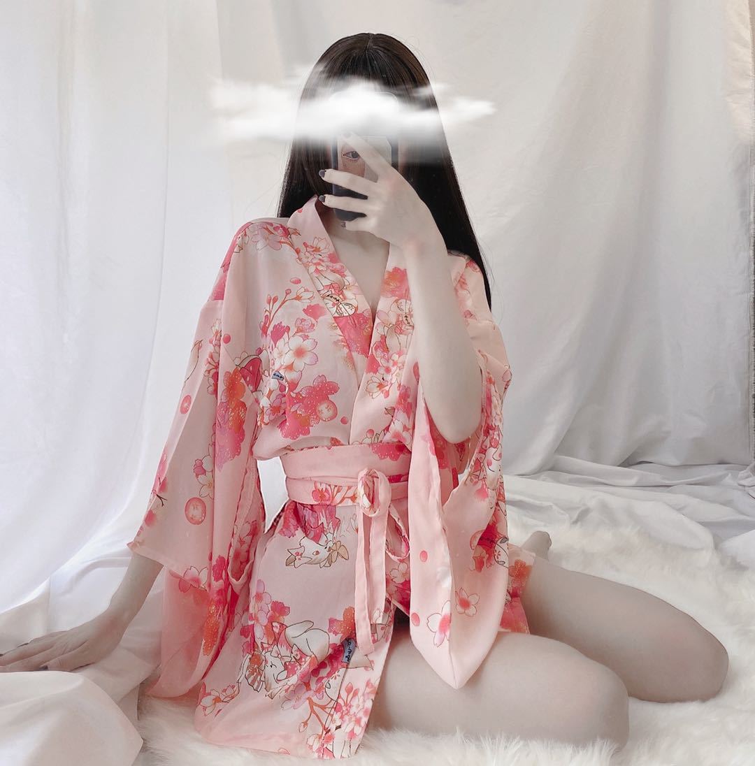 Japanese Printed Kimono Set Sexy Lingerie Female Floral Chiffon Bathrobe Women Yukata Robe Costumes Pajamas Belt Dressing Gowns, Red
Japanese Printed Kimono Set Sexy Lingerie Female Floral Chiffon Bathrobe Women Yukata Robe Costumes Pajamas Belt Dressing Gowns, Red