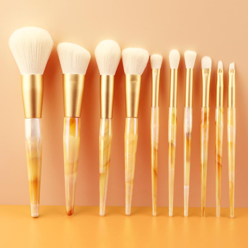 Makeup Brushes 10 PCS/Set Soft Hair Brush Beauty Tools Eye Shadow Eyebrow Blush Foundation Even Cosmetics Kits