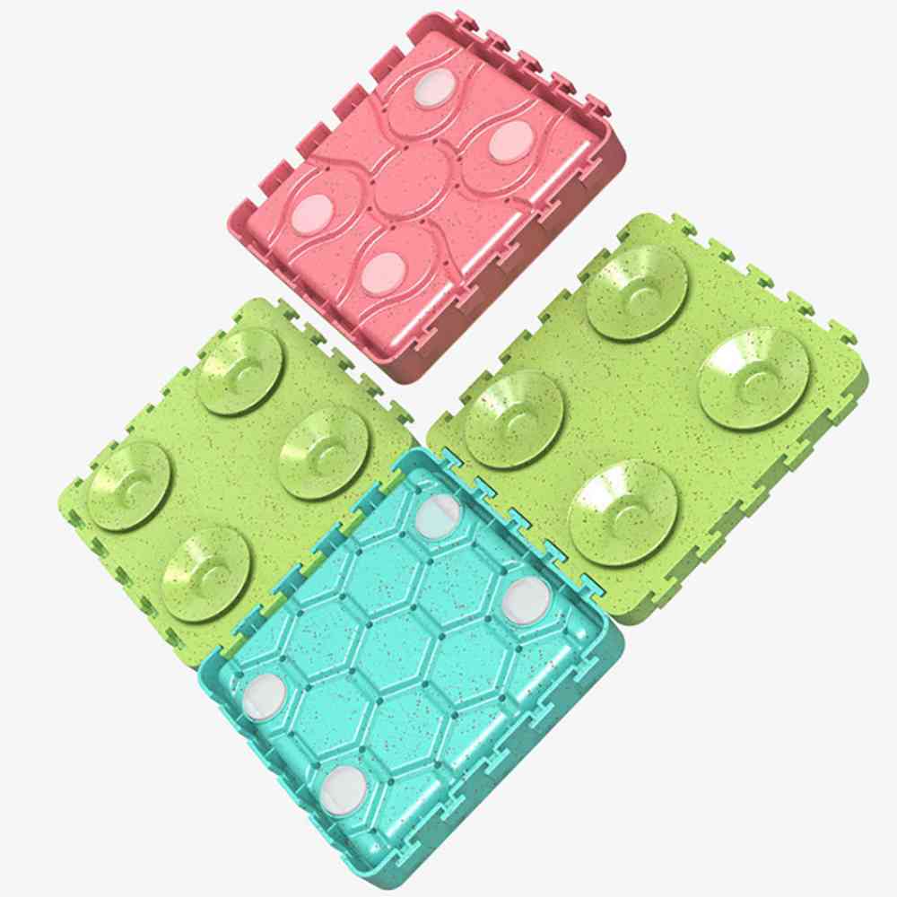 Multicolor Silicone Dog Feeding Lick Mat Slow Down Eating Feeder Plate Fashion Food Bowls For Dogs Prevent Obesity Pet Products