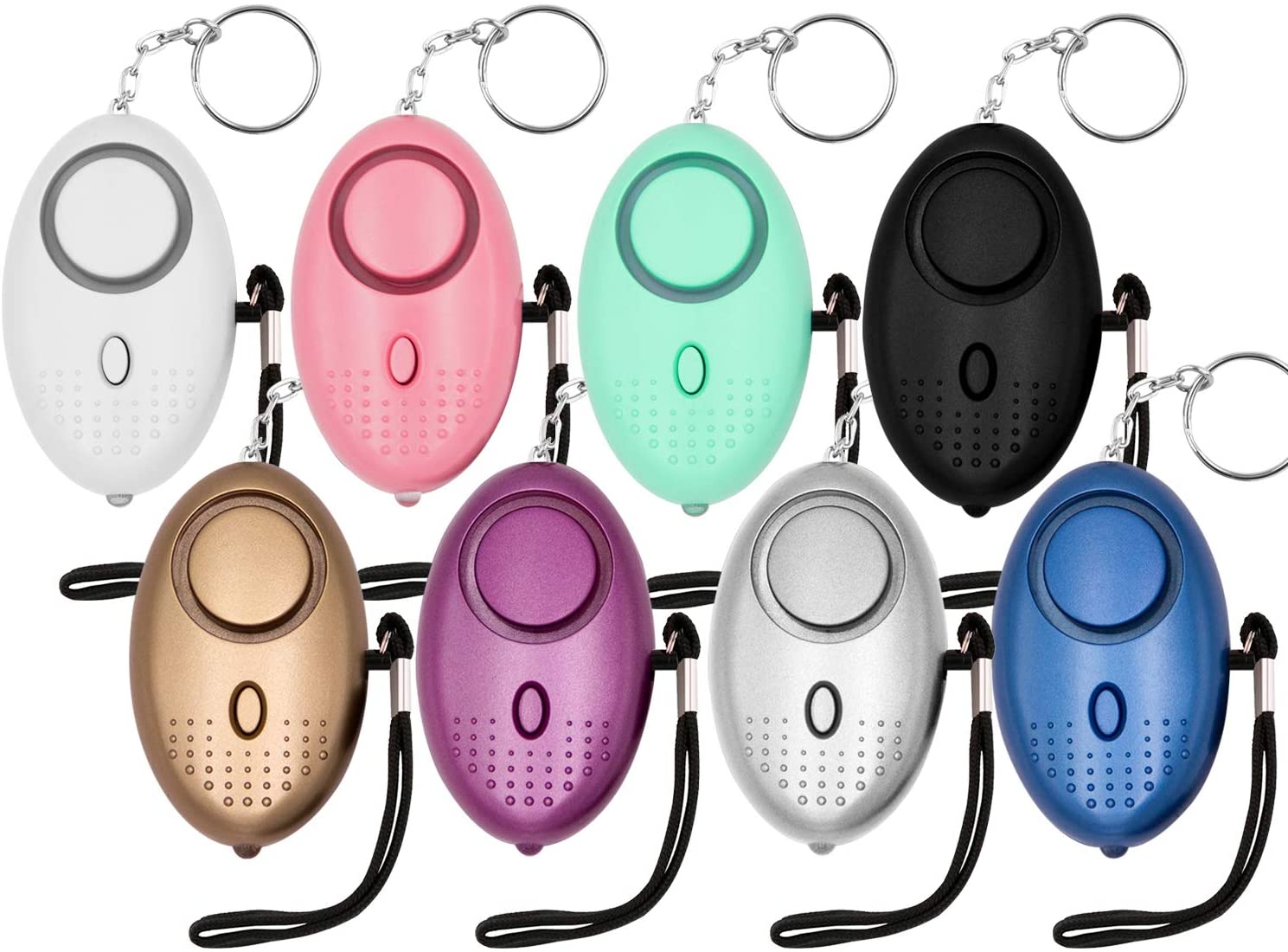 Personal Alarm Siren 130dB Keychain with Emergency LED Security Protection Devices Anti Attack Tool for Women Girls Kids Outdoor Tactical Accessories
Personal Alarm Siren 130dB Keychain with Emergency LED Security Protection Devices Anti Attack Tool for Women Girls Kids Outdoor Tactical Accessories