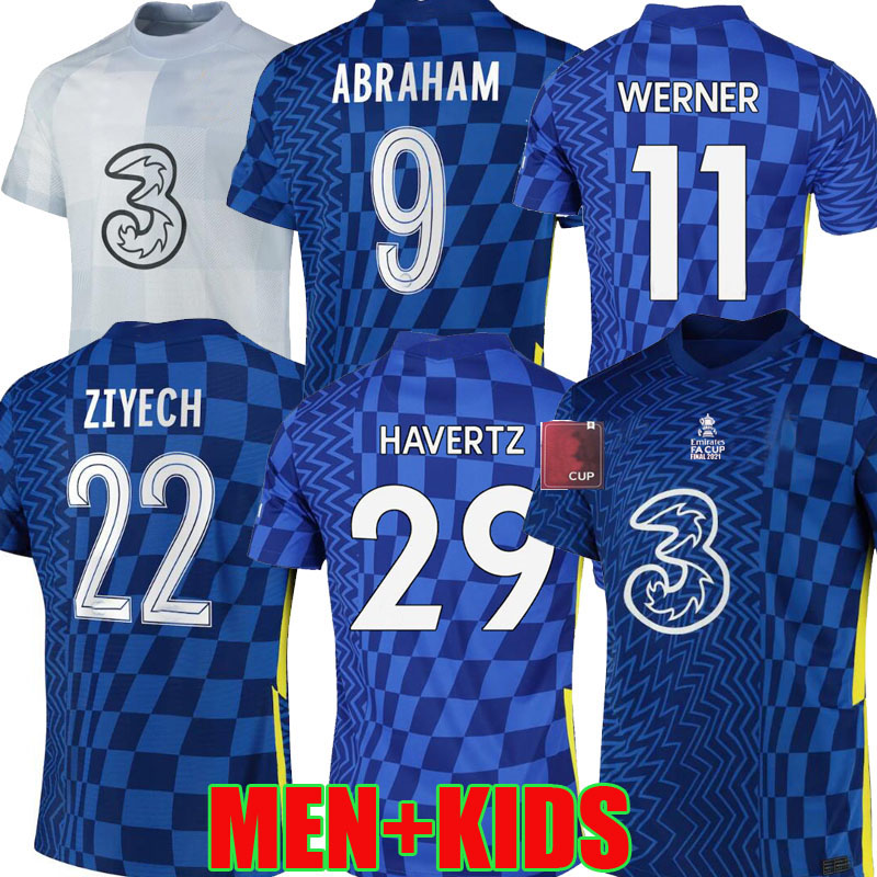 21 22 cfc WERNER HAVERTZ soccer jerseys T.SILVA ABRAHAM FA ZIYECH LAMPARD football shirt PULISIC heads up cup final 2021 2022 KANTE MOUNT Men Kids kit TOPS maillots, Home 1
21 22 cfc WERNER HAVERTZ soccer jerseys T.SILVA ABRAHAM FA ZIYECH LAMPARD football shirt PULISIC heads up cup final 2021 2022 KANTE MOUNT Men Kids kit TOPS maillots, Home 1