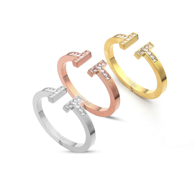Fashion Men Women Jewelry Luxury quality Stainless open cuff thick wide band double T bangle diamond bracelet silver rose gold black Pulsera mujer
Fashion Men Women Jewelry Luxury quality Stainless open cuff thick wide band double T bangle diamond bracelet silver rose gold black Pulsera mujer