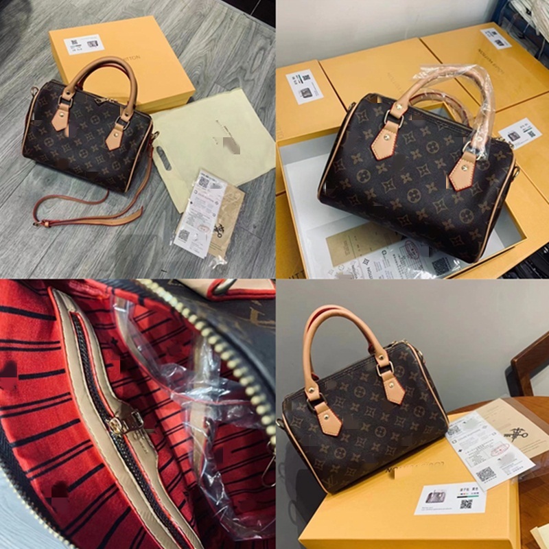 Vintage LV Louis Vitton Wallets Speedy Luxurys Designers Crossbody Shoulder Bags Nano Handbags Leather Purses Women Fashion Vutton M, Red;black
Vintage LV Louis Vitton Wallets Speedy Luxurys Designers Crossbody Shoulder Bags Nano Handbags Leather Purses Women Fashion Vutton M, Red;black