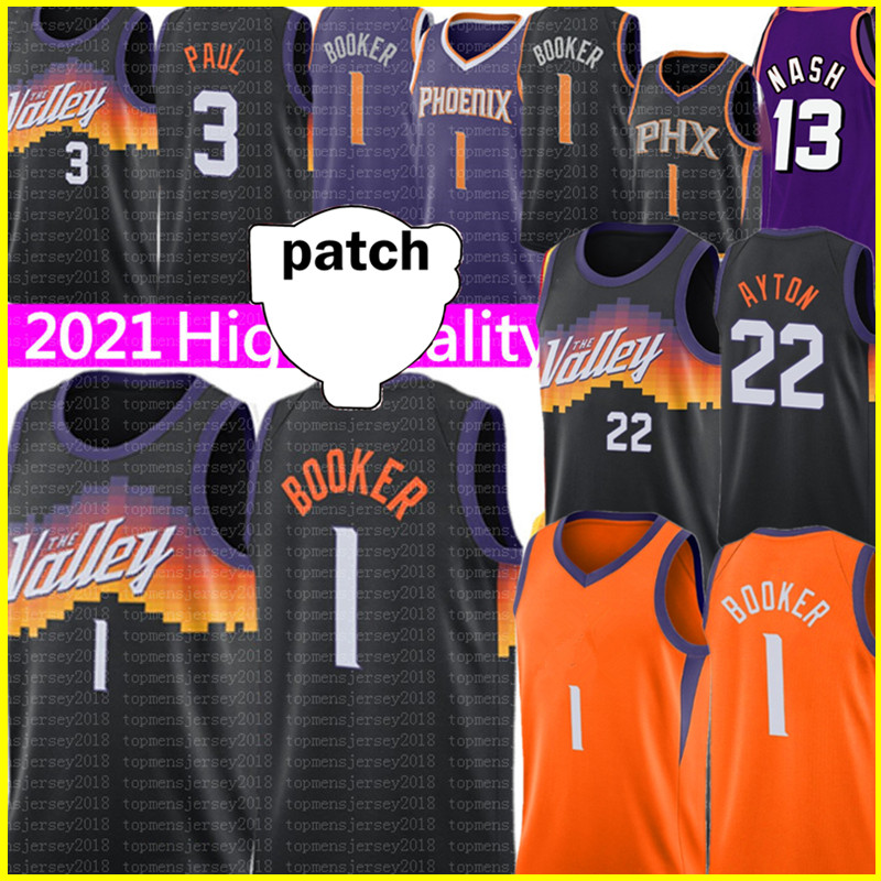 Devin 1 Booker Jersey Black DeAndre 22 Ayton Chris 3 Paul Jerseys Retro Mesh Steve 13 Nash Charles 34 Barkley Basketball Jerseys Purple Orange 2021
Devin 1 Booker Jersey Black DeAndre 22 Ayton Chris 3 Paul Jerseys Retro Mesh Steve 13 Nash Charles 34 Barkley Basketball Jerseys Purple Orange 2021