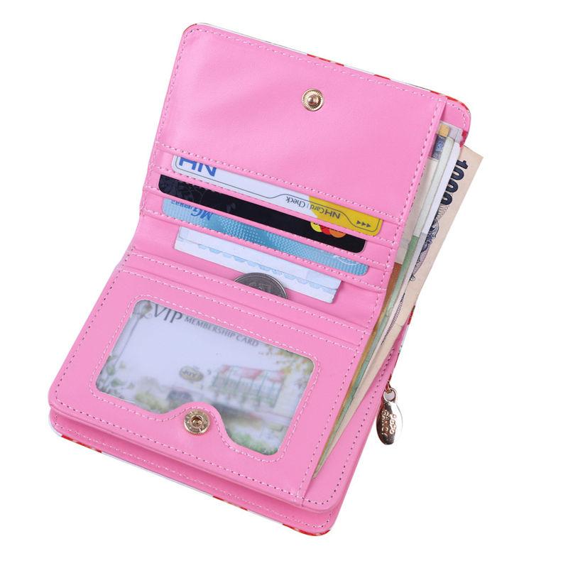 Wallets Fashion Women Cute Strawberry Fruit Cash Card Case Handbag Bag Purse Wallet Designer High Quality @C