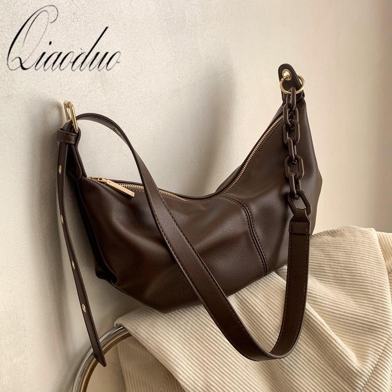 Totes Qiaoduo Bag Women 2021 Large Capacity Retro Messenger Female Soft PU Leather Solid Chains Shoulder Sac A Main, Black
Totes Qiaoduo Bag Women 2021 Large Capacity Retro Messenger Female Soft PU Leather Solid Chains Shoulder Sac A Main, Black