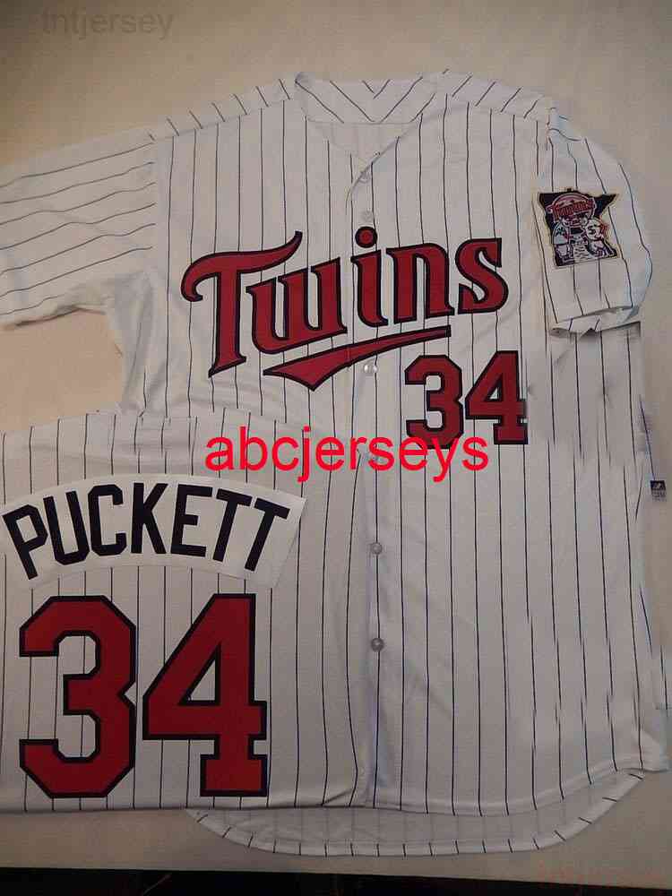 Cheap Custom KIRBY PUCKETT White P/S Jersey NEW Stitch Any Name Number Men Women Youth baseball jersey
Cheap Custom KIRBY PUCKETT White P/S Jersey NEW Stitch Any Name Number Men Women Youth baseball jersey