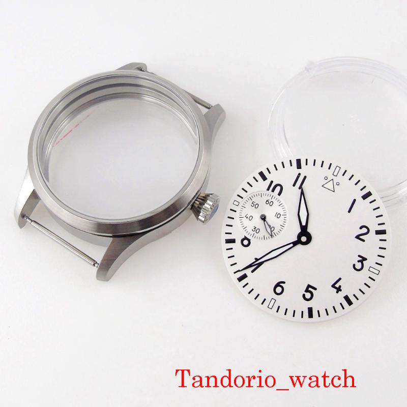 Repair Tools & Kits Wristwatch Parts For ETA 6497 ST 3600 Movement 37mm Black White Blue Green Watch Dial Lumious Index Silver Case
Repair Tools & Kits Wristwatch Parts For ETA 6497 ST 3600 Movement 37mm Black White Blue Green Watch Dial Lumious Index Silver Case