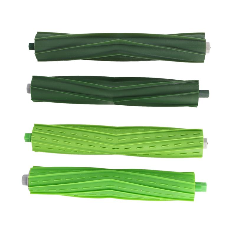 Vacuum Cleaners Adapter For Sweeping Robot Accessories Main Brush I7+ E5 E6 Rubber Dust Extractor