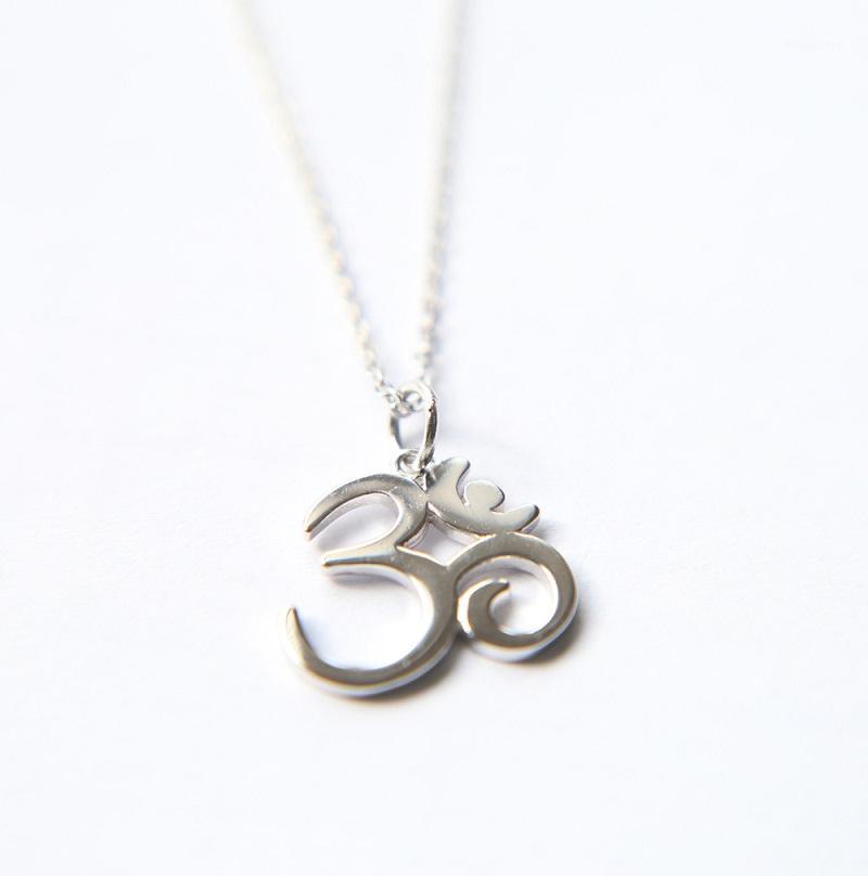 Chains Wholesale Fashion Fine Pure 925 Sterling Silver 40+5cm Chain High Polish Sparking Women Om Symbol Yoga Necklace
Chains Wholesale Fashion Fine Pure 925 Sterling Silver 40+5cm Chain High Polish Sparking Women Om Symbol Yoga Necklace