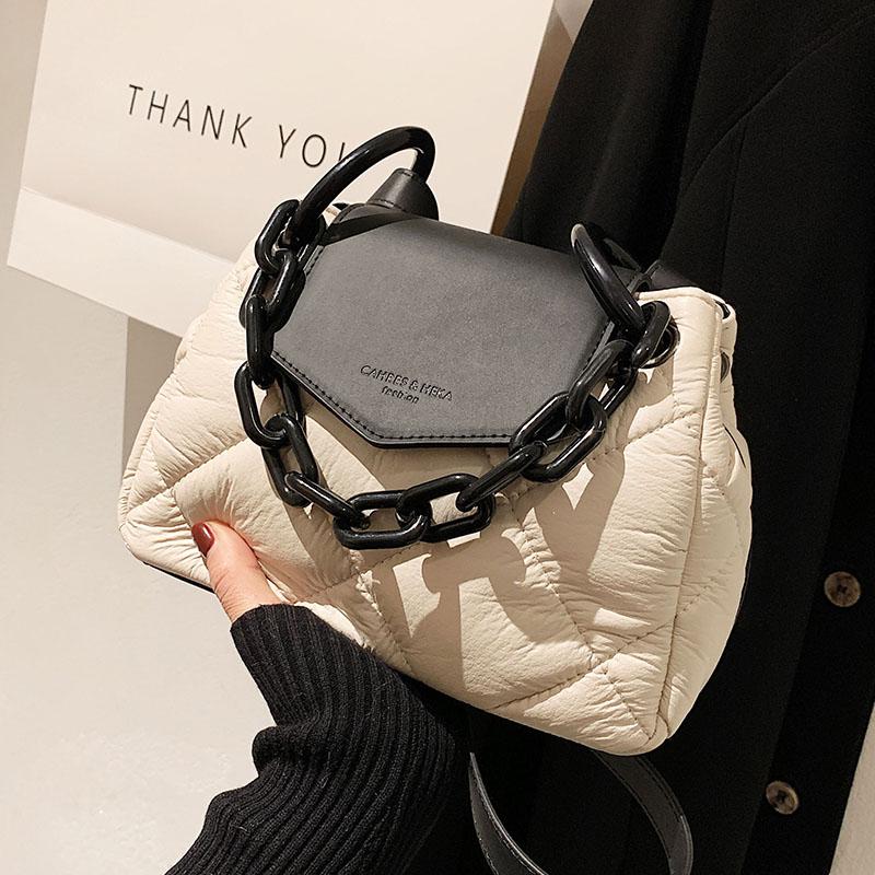 Evening Bags Lattice Square Tote Bag 2021 Winter High-quality PU Leather Women's Designer Handbag Shoulder Messenger
Evening Bags Lattice Square Tote Bag 2021 Winter High-quality PU Leather Women's Designer Handbag Shoulder Messenger