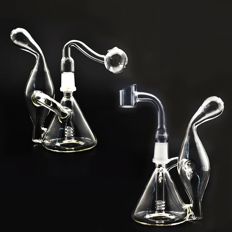 

Dab rig recycler bong tonardo heady bongs hitman oil rig glass pipe water pipes wax quartz nail bubbler drop shipping cheapest