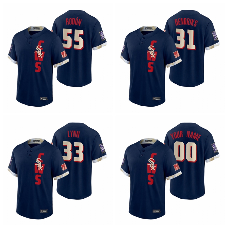 Chicago WhiteSoxMen Carlos Rodon 55 Lance Lynn 33 Liam Hendriks 31 Women Youth Navy 2021 All-Star Game Replica Basketball Jersey
Chicago WhiteSoxMen Carlos Rodon 55 Lance Lynn 33 Liam Hendriks 31 Women Youth Navy 2021 All-Star Game Replica Basketball Jersey