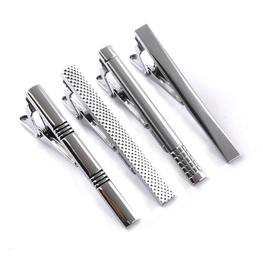 Simple Business Suit Tie Clip Bar Blank Silver Tone Metal Necktie Neck Clips for Men Fashion Jewelry Will and Sandy
Simple Business Suit Tie Clip Bar Blank Silver Tone Metal Necktie Neck Clips for Men Fashion Jewelry Will and Sandy