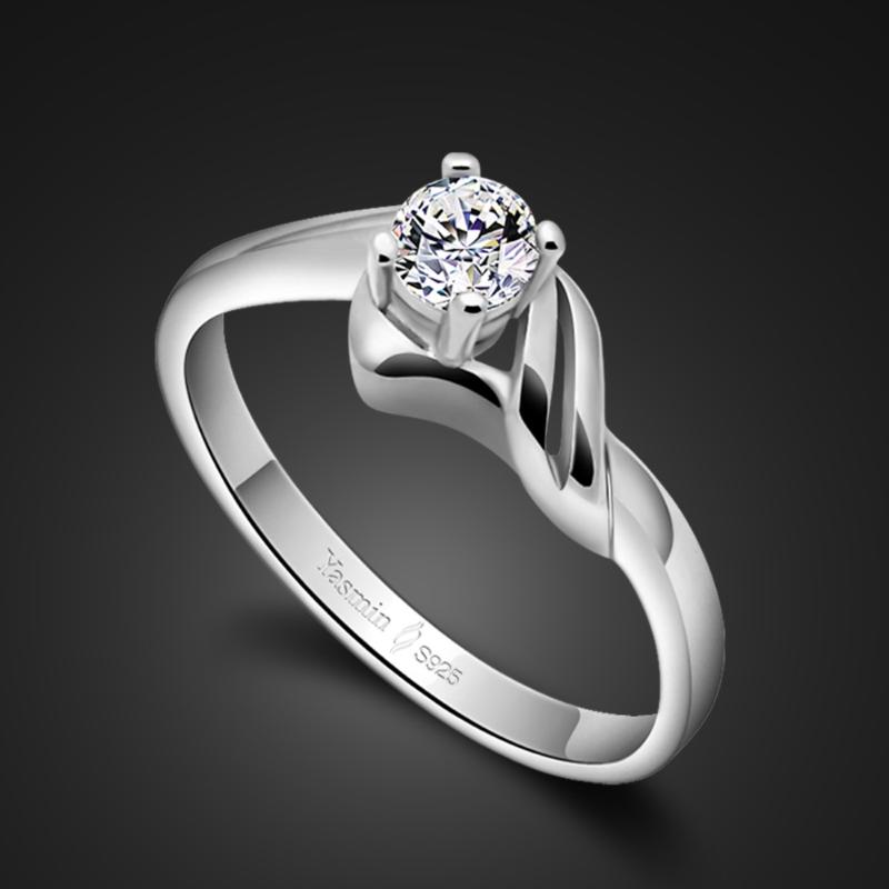 Cluster Rings Simple Design 100% 925 Sterling Silver Ring Zircon Women Fashion Jewelry Anniversary Birthday Gift, Golden;silver
Cluster Rings Simple Design 100% 925 Sterling Silver Ring Zircon Women Fashion Jewelry Anniversary Birthday Gift, Golden;silver