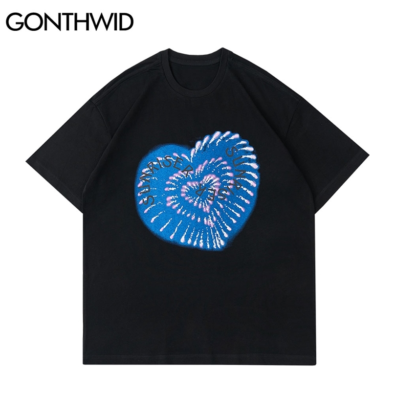 Tees Shirts Harajuku Fireworks Heart Print Streetwear Tshirts Hip Hop Fashion Casual Cotton Short Sleeve Summer Tops 210602, White
Tees Shirts Harajuku Fireworks Heart Print Streetwear Tshirts Hip Hop Fashion Casual Cotton Short Sleeve Summer Tops 210602, White