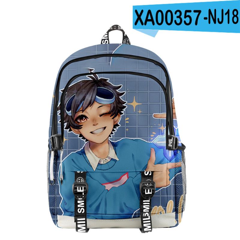 Backpack Georgenotfound Primary Middle School Students Schoolbag Boys Girls Oxford Waterproof Women Men Travel
