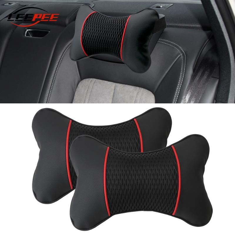 Seat Cushions LEEPEE 2PCS Car Pillow Support Headrest Neck Pillows PU Knitted Easy Clean Ventilate Comfortable Accessories Interior
Seat Cushions LEEPEE 2PCS Car Pillow Support Headrest Neck Pillows PU Knitted Easy Clean Ventilate Comfortable Accessories Interior