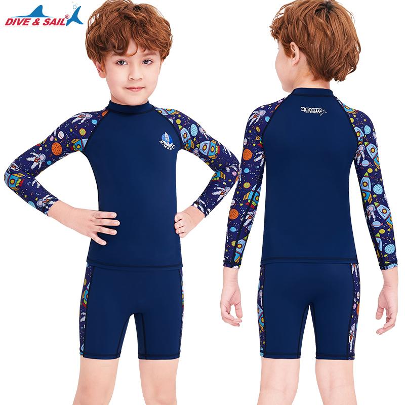 Boys Girls Rash Guard 2-Piece Swimsuit Set - Long Sleeve Bathing Suits With UPF 50+ Sun Protection Sunsuit One-Piece
Boys Girls Rash Guard 2-Piece Swimsuit Set - Long Sleeve Bathing Suits With UPF 50+ Sun Protection Sunsuit One-Piece