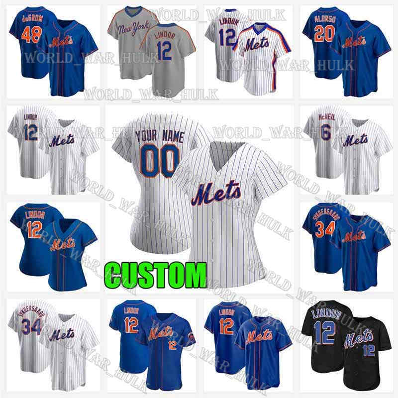 6 Jeff McNeil Jersey 12 Francisco Lindor Custom New 48 Jacob deGrom York Pete Alonso Keith Hernandez 31 Mike Piazza Men Youth Women, Men custom retro jersey(dadouhui)
6 Jeff McNeil Jersey 12 Francisco Lindor Custom New 48 Jacob deGrom York Pete Alonso Keith Hernandez 31 Mike Piazza Men Youth Women, Men custom retro jersey(dadouhui)