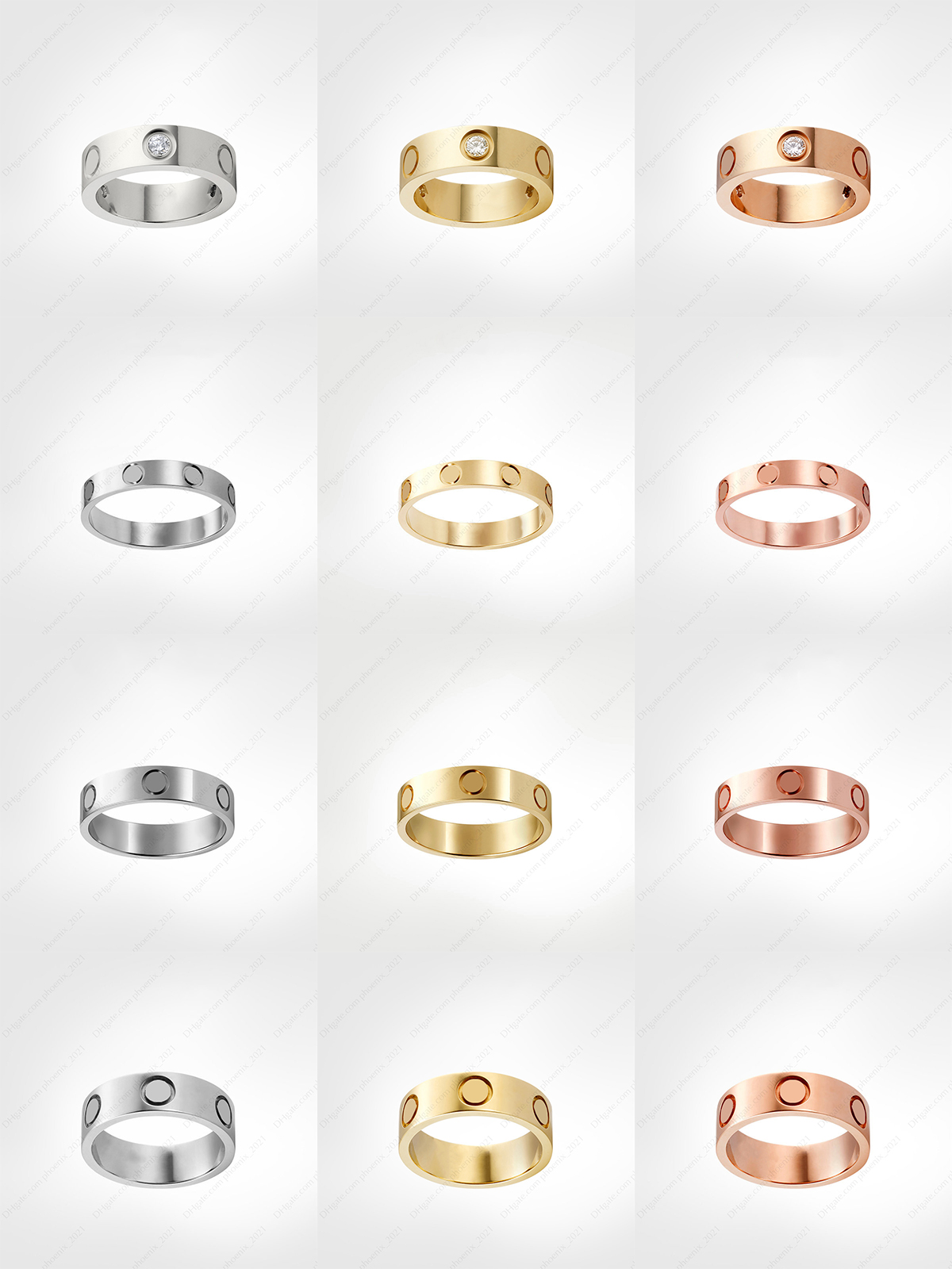 love screw ring mens rings classic classical designer jewelry women Titanium steel Alloy Gold-Plated Gold Silver Rose Never fade
love screw ring mens rings classic classical designer jewelry women Titanium steel Alloy Gold-Plated Gold Silver Rose Never fade