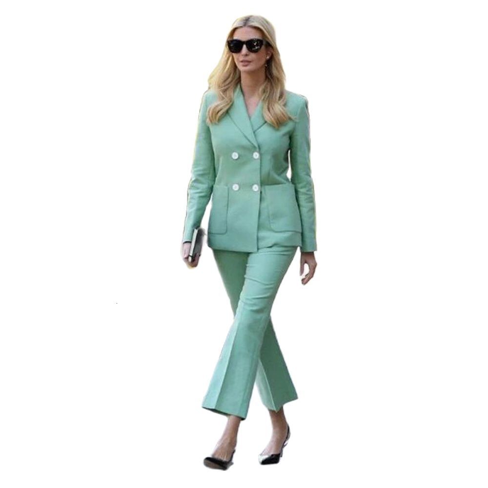 Women's Two Piece Pants See tuxedo 2 white ensemble business suits uniform office ladies custom-made, Picture style.
Women's Two Piece Pants See tuxedo 2 white ensemble business suits uniform office ladies custom-made, Picture style.