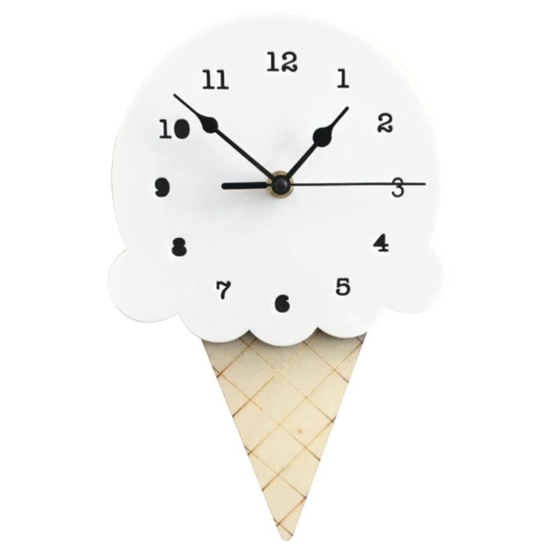 Wall Clocks Clock Mute Ice Cream Shape Wood Nordic Brief Cartoon White/Green/Yellow 28x16CM Decoration
Wall Clocks Clock Mute Ice Cream Shape Wood Nordic Brief Cartoon White/Green/Yellow 28x16CM Decoration