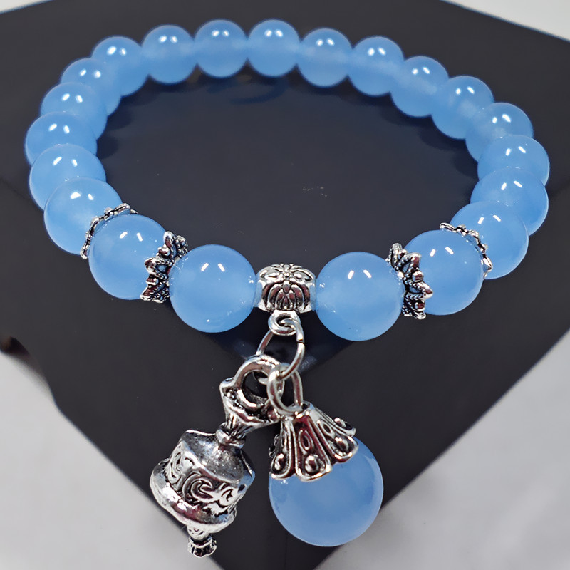 Original Natural Crystal Bracelets Chalcedony Stone Bracelet Female Ethnic Style Ladies Fashion Handmade Beaded Hand Jewelry
Original Natural Crystal Bracelets Chalcedony Stone Bracelet Female Ethnic Style Ladies Fashion Handmade Beaded Hand Jewelry