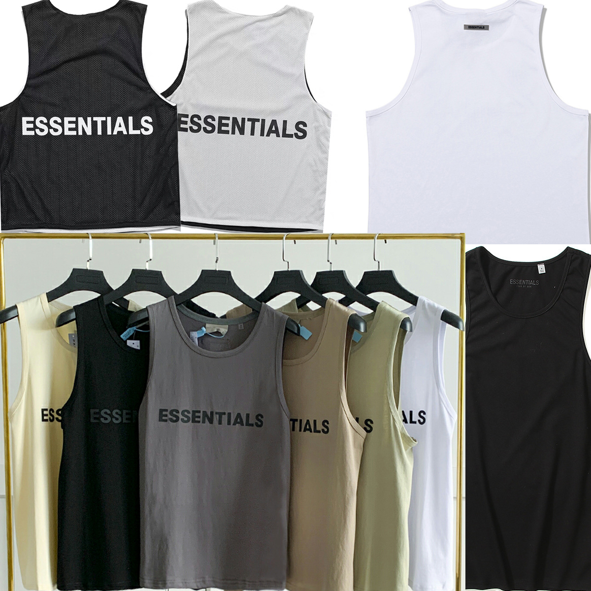 2021 Essentials Vest Sleeveless Summer Tee Men T Shirt Fear Of God Fog Shirts Designer Women T-Shirt Sport, I need other product
2021 Essentials Vest Sleeveless Summer Tee Men T Shirt Fear Of God Fog Shirts Designer Women T-Shirt Sport, I need other product