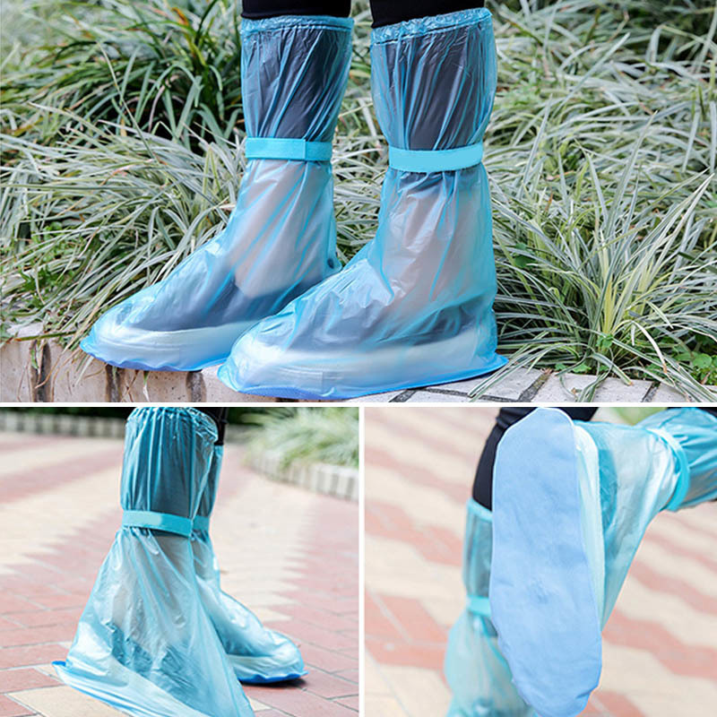 Rain Accessories Slip Household Merchandises Portable Rain Shoe Covers Rain Boots Waterproof Tall Boot