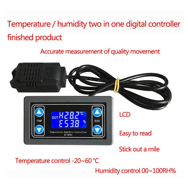 XY-WTH1 Digital humidity and temperature Controller Thermostat Hygrometer Regulator Controller Module