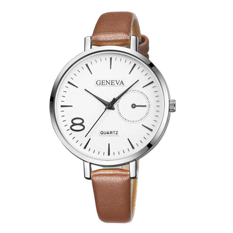 Wristwatches Top Brand Quartz Watches Women GENEVA Classic Fashion Suit Wrist Watch Leather Band Female Ladies Clock Relogio Feminino, Black
Wristwatches Top Brand Quartz Watches Women GENEVA Classic Fashion Suit Wrist Watch Leather Band Female Ladies Clock Relogio Feminino, Black