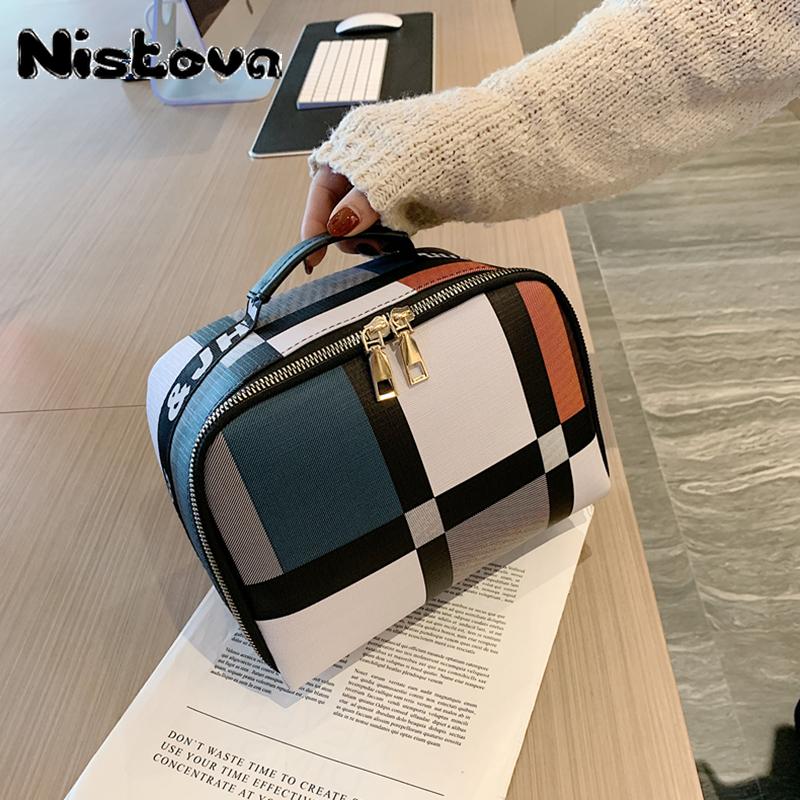 Fashion Cosmetic Bag Women Waterproof Travel Organizer Essential Toilet Portable Beautician Ins Wind Super Nistova Bags & Cases
Fashion Cosmetic Bag Women Waterproof Travel Organizer Essential Toilet Portable Beautician Ins Wind Super Nistova Bags & Cases