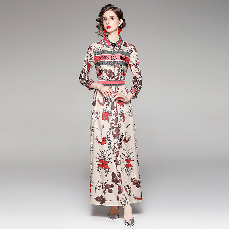 Long Sleeve Slim A-Line Maxi Dresses 2021 Urban Elegant Women Polka Dot Printed Party Button Shirt Dress Spring Autumn Winter Business Offic, Black;gray
Long Sleeve Slim A-Line Maxi Dresses 2021 Urban Elegant Women Polka Dot Printed Party Button Shirt Dress Spring Autumn Winter Business Offic, Black;gray