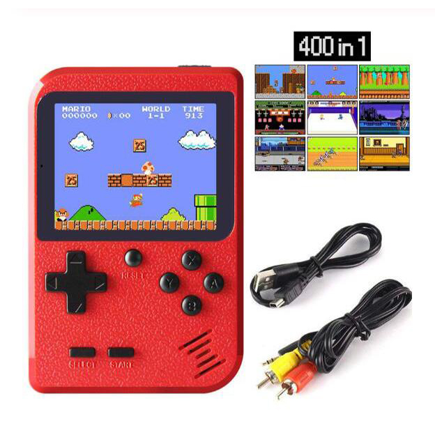 Retro 400 in 1 Portable Game Players TV Handheld FC Gamepad 400in1 Games Consoles for Classical Gameboy Children Gift
Retro 400 in 1 Portable Game Players TV Handheld FC Gamepad 400in1 Games Consoles for Classical Gameboy Children Gift