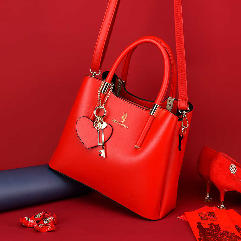 Red Wedding Fashion 2020 new fashion advanced sense wedding One Shoulder Messenger Bag Handbag
Red Wedding Fashion 2020 new fashion advanced sense wedding One Shoulder Messenger Bag Handbag