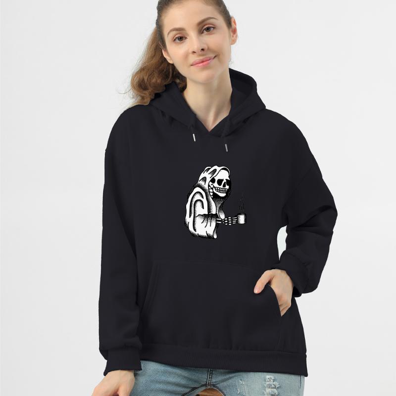 Women's Hoodies & Sweatshirts Women Basic Skull Graphic Print Loose Hoodie Female Casual Streetwear Hooded Long Sleeve Clothing Coat Tops, Black
Women's Hoodies & Sweatshirts Women Basic Skull Graphic Print Loose Hoodie Female Casual Streetwear Hooded Long Sleeve Clothing Coat Tops, Black