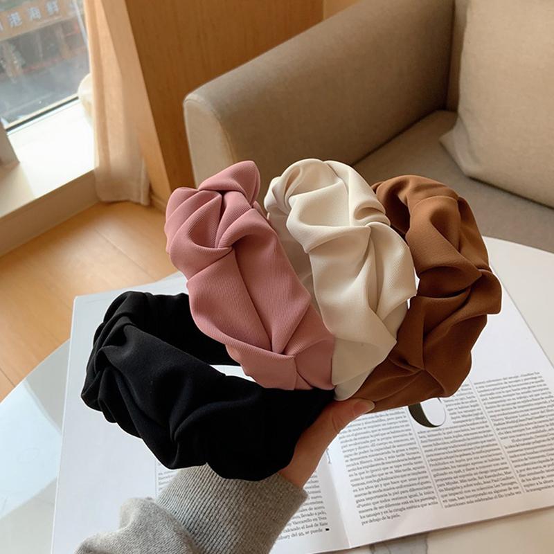 Hair Accessories Fashion Band Five Flower Solid Color Folds Pattern Hoop Headbands Designer Haarband For Women
Hair Accessories Fashion Band Five Flower Solid Color Folds Pattern Hoop Headbands Designer Haarband For Women