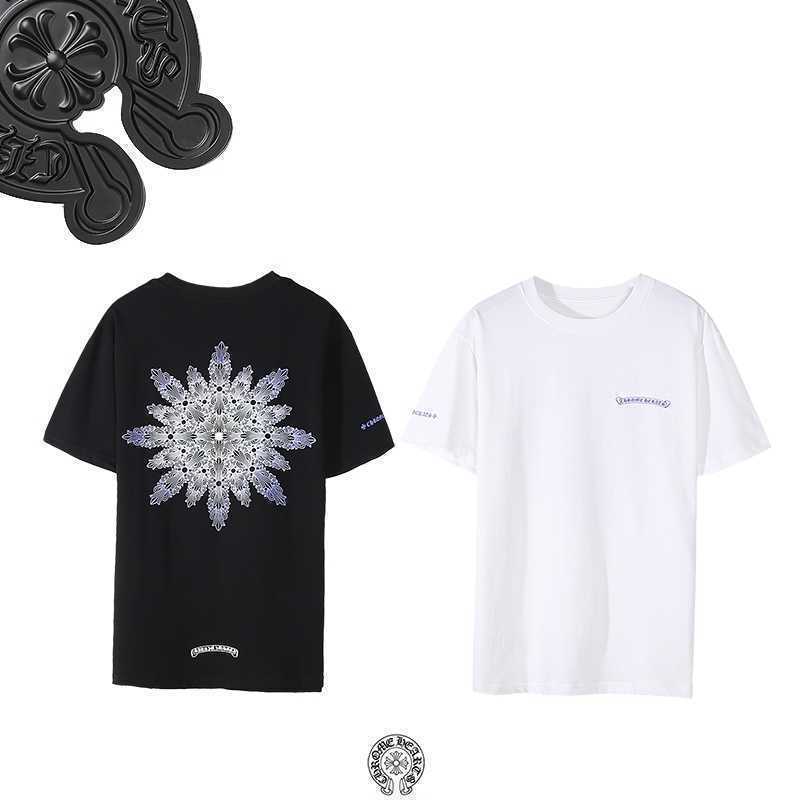 Outlet 21ss Summer Tide Chromes-hearts Brand Horseshoe Cross Gradient Snowflake Short Men' and Women' Loose Half Sleeve T-shirt for Lovers Y6c5 4OXN, White
Outlet 21ss Summer Tide Chromes-hearts Brand Horseshoe Cross Gradient Snowflake Short Men' and Women' Loose Half Sleeve T-shirt for Lovers Y6c5 4OXN, White