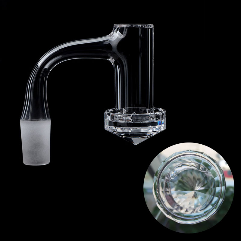 Fully Weld Diamond Beveled Edge Blender Quartz Banger Smoking Accessories For Glass Water Bongs Dab Rigs 10mm 14mm 18mm Male Female Nails
Fully Weld Diamond Beveled Edge Blender Quartz Banger Smoking Accessories For Glass Water Bongs Dab Rigs 10mm 14mm 18mm Male Female Nails