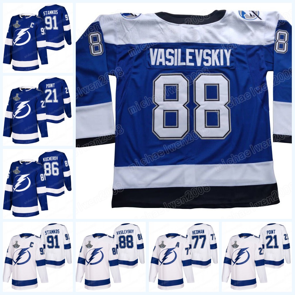 Steven Stamkos Andrei Vasilevskiy Tampa Bay Lightning Jersey 2021 Stanley Cup Champions Ondrej Palat Brayden Point Yanni Gourde Nikita Kucherov Victor Hedman, 21 brayden point
Steven Stamkos Andrei Vasilevskiy Tampa Bay Lightning Jersey 2021 Stanley Cup Champions Ondrej Palat Brayden Point Yanni Gourde Nikita Kucherov Victor Hedman, 21 brayden point