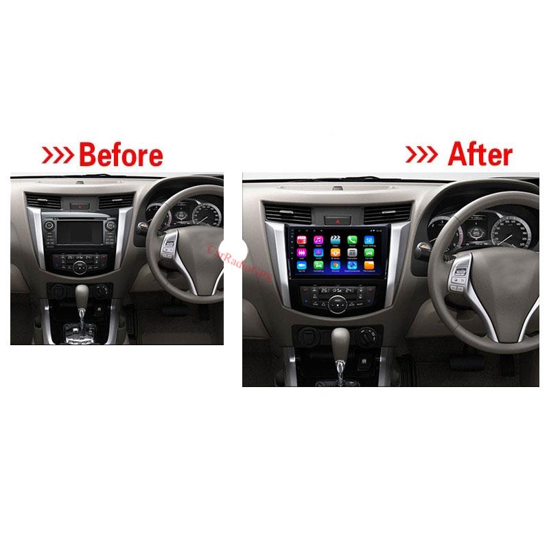 GPS Navigation car dvd Stereo Player for Nissan NAVARA Frontier NP300 2011-2016 with Touchscreen Video DAB+ 10.1 Inch Android